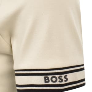 Image number 4 for BOSS Zone Polo T Shirt Cream