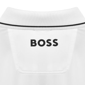 Image number 5 for BOSS Paul Pro Polo T Shirt White