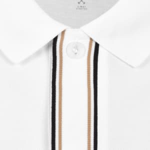 Image number 4 for BOSS Paddy Polo T Shirt White