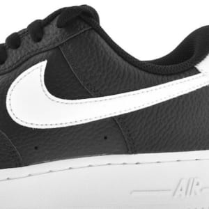 Image number 4 for Nike Air Force 1 Trainers Black