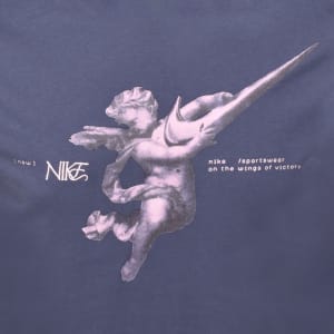 Image number 4 for Nike OC Wings City T Shirt Blue