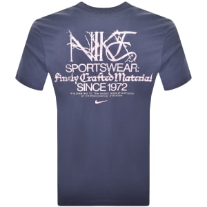 Image number 5 for Nike OC Wings City T Shirt Blue