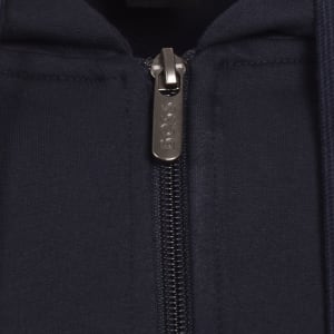 Image number 4 for BOSS Authentic Full Zip Hoodie Navy