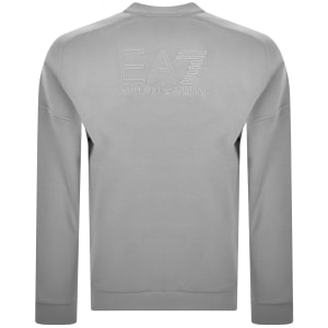 Image number 5 for EA7 Emporio Armani Logo Sweatshirt Grey
