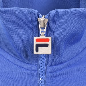 Image number 4 for Fila Vinnie Cut And Sew Track Top Dazzling Blue