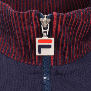 Image number 4 for Fila Zayn Lenticular Track Top Fila Navy