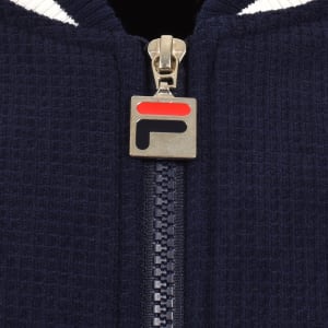 Image number 4 for Fila Gabe Waffle Jacket Fila Navy