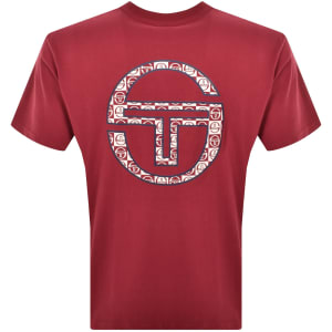 Image number 5 for Sergio Tacchini Trento T Shirt Rhubarb
