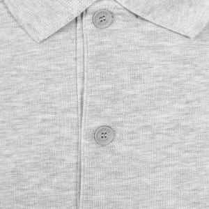 Image number 4 for Lacoste Long Sleeve Polo T Shirt Grey