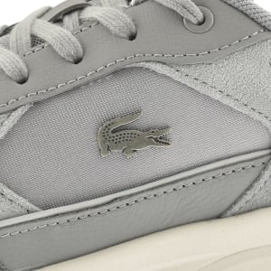 Image number 4 for Lacoste Run Set Trainers Grey