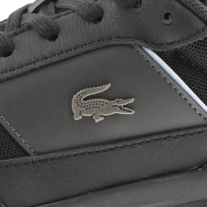 Image number 4 for Lacoste Run Set Trainers Black
