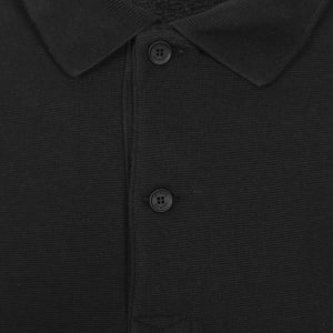 Image number 4 for Lacoste Long Sleeve Polo T Shirt Black