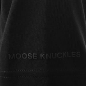 Image number 5 for Moose Knuckles Chamblee Leaf T Shirt Black