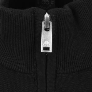 Image number 4 for Moose Knuckles Elowan QZ Sweatshirt Black