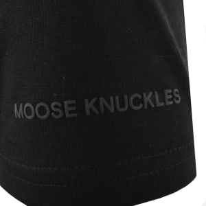 Image number 4 for Moose Knuckles Keshi Gold T Shirt Black