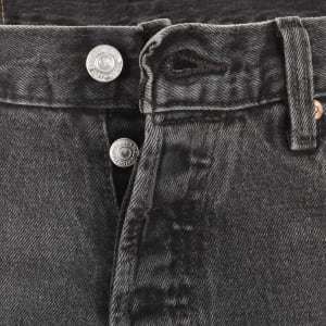 Image number 5 for Levis 501 Original Stretch Jeans Grey