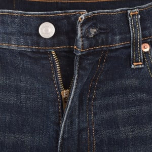 Image number 5 for Levis 511 Slim Fit Stretch Jeans Dark Wash Blue