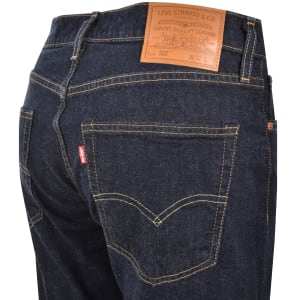 Image number 4 for Levis 502 Regular Tapered Jeans Blue
