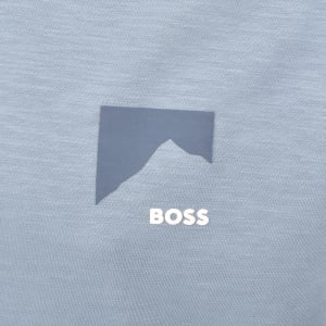 Image number 4 for BOSS Polar Logo T Shirt Blue