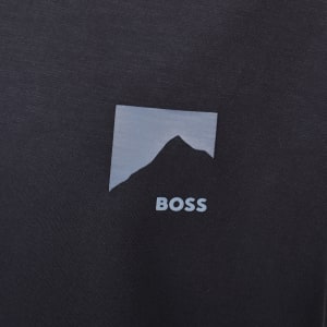 Image number 4 for BOSS Polar Logo T Shirt Navy