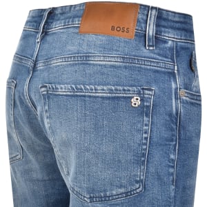 Image number 4 for BOSS Re Maine Regular Fit Light Wash Blue