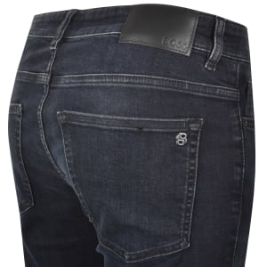 Image number 4 for BOSS Delaware Slim Fit Jeans Blue Black
