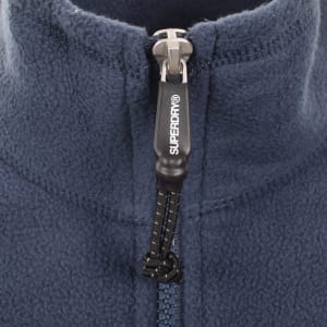 Image number 4 for Superdry Polar Half Zip Fleece Lauren Navy
