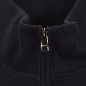 Image number 4 for Tommy Hilfiger Lounge Half Zip Sweatshirt Navy