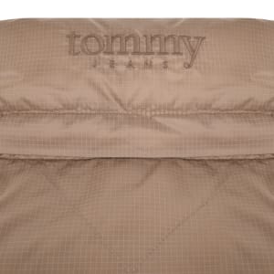 Image number 5 for Tommy Jeans Alaska Puffer Jacket Beige