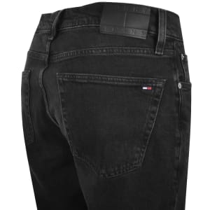 Image number 4 for Tommy Jeans Ryan Slim Straight Jeans Black