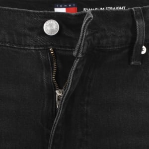 Image number 5 for Tommy Jeans Ryan Slim Straight Jeans Black