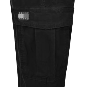 Image number 4 for Tommy Jeans Scanton Ripstop Cargo Trousers Black