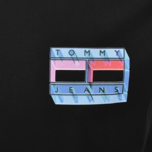 Image number 4 for Tommy Jeans Back Graphic T Shirt Black