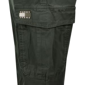 Image number 4 for Tommy Jeans Scanton Ripstop Cargo Trousers Green