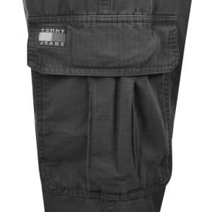 Image number 4 for Tommy Jeans Ryan Ripstop Cargo Trousers Black