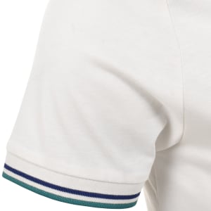 Image number 4 for Fred Perry Twin Tipped T Shirt Snow White