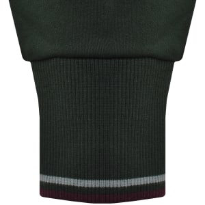 Image number 5 for Fred Perry Half Zip Sweatshirt Green