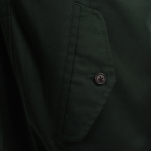 Image number 5 for Fred Perry Twill Harrington Jacket Green