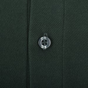 Image number 4 for Fred Perry Long Sleeved Polo T Shirt Green
