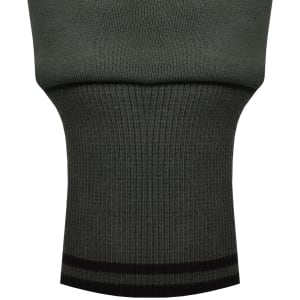 Image number 5 for Fred Perry Collared Sweatshirt Green