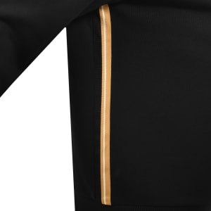 Image number 5 for Fred Perry Stripe Tape Half Zip Sweatshirt Black