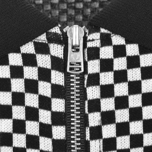 Image number 4 for Fred Perry Chequerboard Polo Black