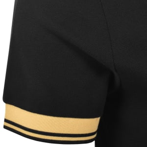 Image number 4 for Fred Perry Twin Tipped Cuff T Shirt Black