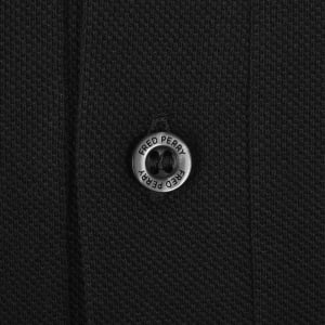Image number 4 for Fred Perry Twin Tipped Polo T Shirt Black