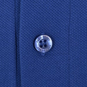 Image number 4 for Fred Perry Twin Tipped Polo T Shirt Blue