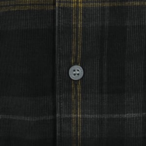 Image number 4 for Lyle And Scott Tartan Cord Long Sleeve Shirt Black