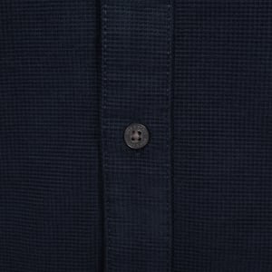 Image number 4 for Lyle And Scott Corduroy Long Sleeve Shirt Navy
