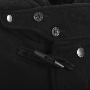 Image number 4 for Lyle And Scott Duffle Coat Jet Black