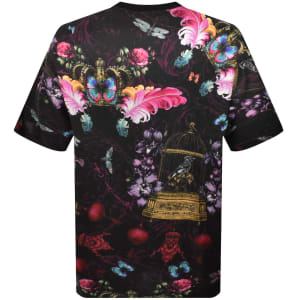 Image number 4 for Versace Jeans Couture Cabinet Mix T Shirt Black