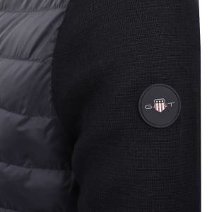 Image number 4 for Gant Mix Media Jacket Navy